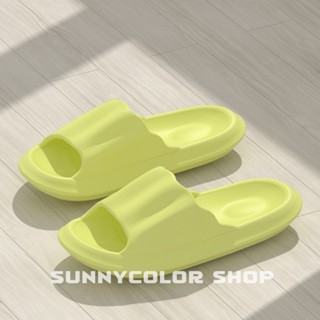 SUNNYCOLOR ร้องเท้า รองเท้าแตะ รองเท้าแฟชั่น สะดวกสบาย สไตล์เกาหลี แฟชั่น ด้านล่างหนา 2023 ใหม่ B98G0AR