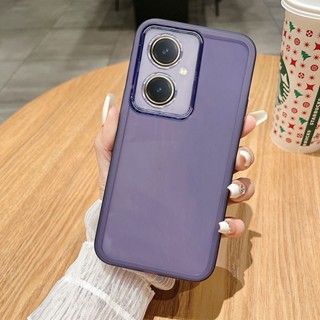 เคสโทรศัพท์มือถือ ซิลิโคนนิ่ม แบบใส ป้องกันเลนส์กล้อง สําหรับ Vivo Y27 5G Y27 4G 2023 Y27 4G