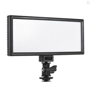 Viltrox L132B Professional Ultra-thin LED Video Light Photography Fill Light Adjustable Brightness Max Brightness 1082LM 5400K CRI95+ for    Panasonic DSLR Camera an