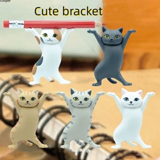 【จัดส่ง】 Ins Wind Enchanting Dancing Cat Gashapon Doll Xiaohongshu Desktop Hot Push Funny Pen Holder Stationery Desktop Decoration