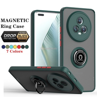 เคสป้องกันโทรศัพท์มือถือ แบบแข็ง พร้อมแหวนแม่เหล็ก สําหรับ Magic 5 Pro Magic5Pro 5G Magic5 5Pro 2023