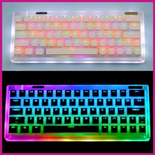 ปุ่มกดคีย์บอร์ด Aod PBT OEM Backlit สําหรับ Cherry MX Kailh Outemu Content Switches