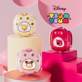 Disney TsumTsum Series E66 หูฟังบลูทูธไร้สาย ลายอุ้งเท้าแมว หมีสตรอเบอร์รี่ มินนี่ วินนี่ เดอะพูห์ HiFi พร้อมสายคล้อง
