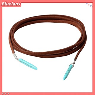 Bluelans สร้อยคอโชคเกอร์ จี้เทอร์ควอยซ์ สไตล์โบฮีเมียน สําหรับผู้หญิง