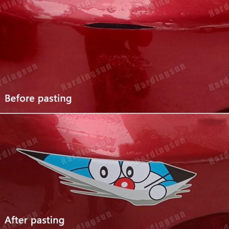 4ชิ้นสติกเกอร์รถสีรถรอยขีดข่วนปกสติ๊กเกอร์ซ่อมแซมร่างกายสติกเกอร์สติกเกอร์ตกแต่งสร้างสรรค์ - รูปที่ 3