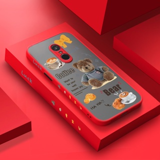 สําหรับ Xiaomi Redmi Note 4 Note 4x Note 4 Pro เคสการ์ตูน ตุ๊กตาหมีน่ารัก ดีไซน์ใหม่ กันกระแทก เคสโทรศัพท์แข็ง ขอบซิลิโคนนิ่ม ลายเคส