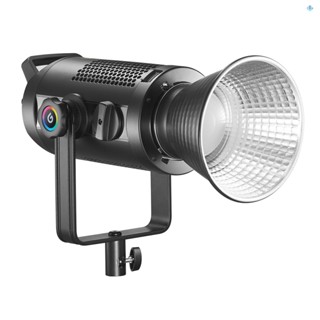 Godox SZ150R ไฟวิดีโอ RGB LED ซูมได้ 2800K-6500K ปรับความสว่างอุณหภูมิได้สองสี 37 FX เอฟเฟค CRI 97 รองรับแอป DMX 2.4G ไร้สาย ควบคุมออนบอร์ด พร้อมกระเป๋าถือ