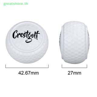 Greatshore ลูกกอล์ฟ สองชั้น สําหรับผู้เริ่มต้นฝึกตีกอล์ฟ 1 ชิ้น