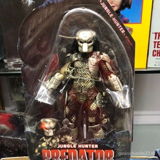 โมเดลนักล่าเอเลี่ยน Neca Predator Wars ขนาด 23 ซม. เคลื่อนไหวได้ สําหรับตกแต่งบ้าน