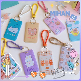 Mihan ใหม่ เคสใส่บัตรเครดิต บัตรประจําตัวประชาชน ลายการ์ตูนน่ารัก สร้างสรรค์ สําหรับของขวัญ