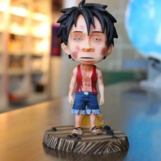 โมเดลฟิกเกอร์ Luffy Series Q Version Luffy Ignorant Beat up Childhood ของเล่นสําหรับเด็ก