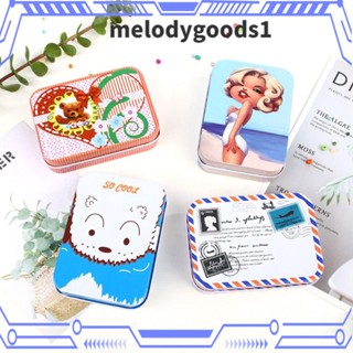 MELODYGOODS1 ขวดโหลอลูมิเนียมดีบุก แบบรีฟิล สําหรับใส่เทียนครีมบาล์ม จํานวน 2 ชิ้น