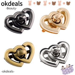 Okdeals ใหม่ ตัวล็อกกระเป๋า แบบโลหะ อุปกรณ์เสริม