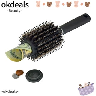 Okdeals กล่องหวีพลาสติก แบบพกพา สําหรับใส่เครื่องประดับ