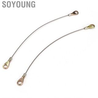 Soyoung 53045‑1065 Tail Gate Cable Heat Resistant Durable Tailgate Hook Metal for  Replacement Kawasaki Mule 3000 3010 3020