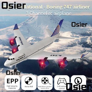 Osier1 รีโมตควบคุมเครื่องบิน 2.4G สําหรับ Boeing 747 RC Glider