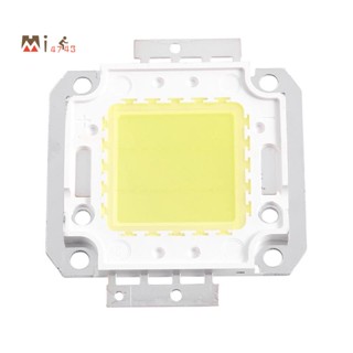 ชิปโมดูลโคมไฟ DC COB SMD LED ทรงสี่เหลี่ยม สีขาว 30-36V 20W