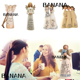 Banana1 รูปปั้นนางฟ้า ผู้หญิง สําหรับตกแต่งบ้าน ห้องนั่งเล่น