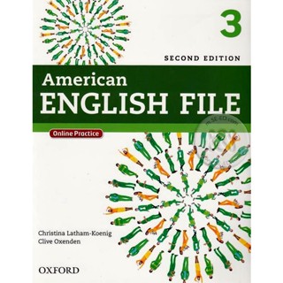 Bundanjai (หนังสือเรียนภาษาอังกฤษ Oxford) American English File 2nd ED 3 : Students Book +Online Practice (P)