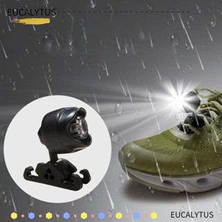 Eutus ไฟหน้า Crocs ขนาดเล็ก กันน้ํา ชาร์จไฟได้ สําหรับตั้งแคมป์