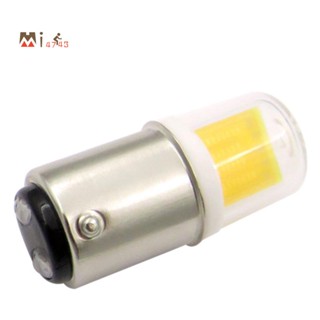 Ba15d หลอดไฟ Led 3W 110V 220V AC ไม่หรี่แสง 300 Lumens COB 1511 สีขาวอบอุ่น สําหรับจักรเย็บผ้า โคมไฟระย้า