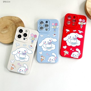IPhone 14 13 Pro Max Plus เข้ากันได้ เคสไอโฟน สำหรับ Cinnamoroll เคส เคสโทรศัพท์