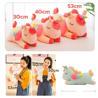 พร้อมส่ง🦄 ตุ๊กตา ตุ๊กตายูนิคอร์น ตุ๊กตายูนิคอร์นตัวใหญ่ นุ่มและน่ารัก เหมาะกับของขวัญวันเกิด วันเด็ก ของเล่นสําหรับเด็ก