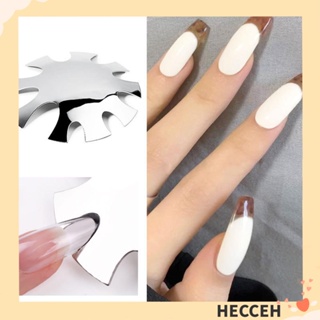 Hecceh ชุดเครื่องมือตัดขอบเล็บ รูปตัว V หน้ายิ้ม สไตล์ฝรั่งเศส สีชมพู สีขาว หลากสี