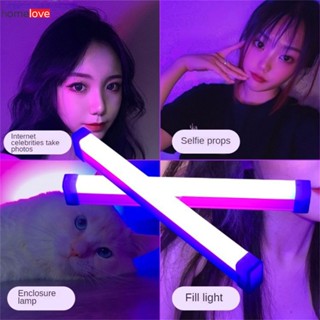 Led Internet กล้องคนดัง ไฟถ่ายทอดสดแบบไร้สาย ไฟเติม RGB ไฟเสริม ไฟ LED ถ่ายและถ่ายทำ Ambience Light homelove