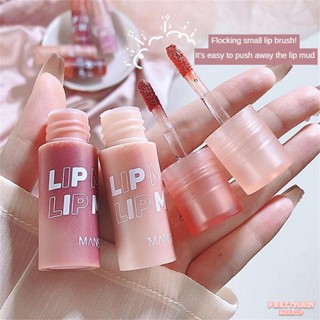 MANSLY 4 Color Lip Glaze Matte Liquid Lipstick Waterproof Long Lasting Velvet Nude Red Lip Mud Cheek Rouge Tint Cosmetics [prettylady]