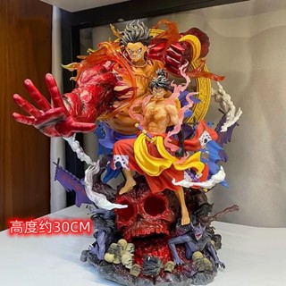 ฟิกเกอร์ One Piece GK Wano Kingdom Fudo Mingwang ลูฟี่ เรืองแสง ขนาดเล็ก ขนาดใหญ่ บรรจุกล่อง