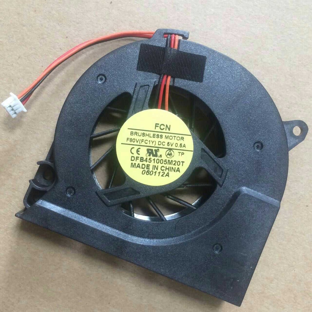 เหมาะสําหรับ hp 6520S 540 541 550 6720S 6531S 6535S 6530S พัดลมโน้ตบุ๊ค 5V