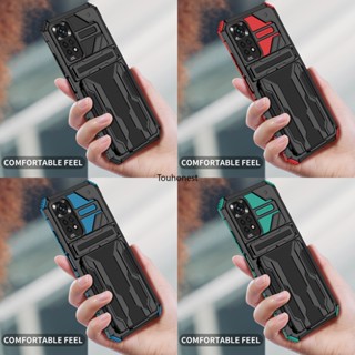 เคส Xiaomi Redmi Note 11 Pro เคส Redmi Note 12 Pro Casing Redmi Note 11S Case Redmi 9A Case Redmi 9C Case Redmi 10A Case Shockproof Bracket Card Slot Hybrid Armor Holder Stand Phone Cover Cassing Cases Case กันกระแทก ช่องใส่การ์ด ไฮบริด เกราะ