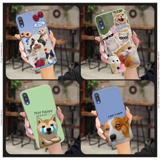 Cartoon Solid color Phone Case For Samsung Galaxy M10/A10/SM-A105F/M105F Skin-friendly feel Anti-fall protective case