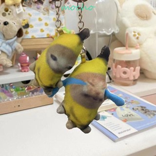 Mocho พวงกุญแจ จี้ตุ๊กตากล้วย แมวร้องไห้ ร้องไห้ ของขวัญสําหรับเพื่อนร่วมชั้น