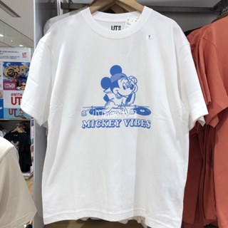 เสื้อยืดแขนสั้น พิมพ์ลาย Disney Mickey Donald Duck สไตล์ฮิปฮอป สําหรับผู้ชาย และผู้หญิง 462170