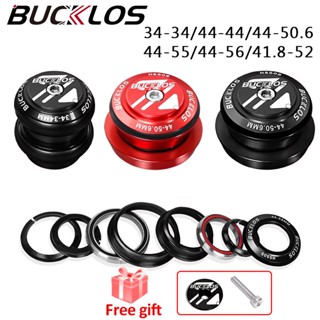 Bucklos ชุดถ้วยคอจักรยาน 44 50.6 มม. 34 52 55 56 มม. 1-1/8 นิ้ว