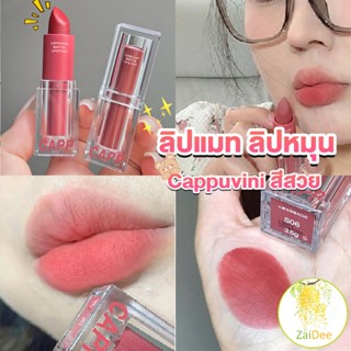 ลิปแมท ลิปหมุน เนื้อกำมะหยี่ สีสวย ติดทนนาน เนื้อแมตต์ ลิปสติก lipstick