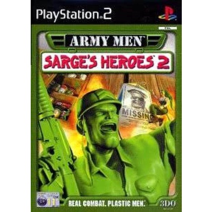 แผ่นเกมส์ Ps2 Army men sarge heroes 2 พร้อมส่ง