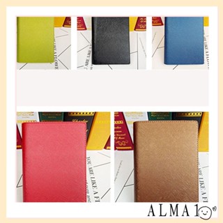 ปกหนังสือเดินทาง ALMA หนัง PU อเนกประสงค์ พร้อมช่องใส่ปากกา