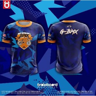 เสื้อยืดแขนยาว ลาย BMX Racing Malaysia แบบแห้งเร็ว สําหรับแข่งรถ