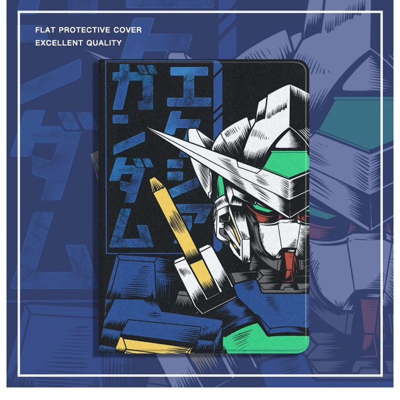 Gundam เคส ใช้สำหรับ ไอแพด ipad air4/5 mini1/2/3/4/5/6 เคสไอแพด 10.2 gen7/8/9 gen10 case iPad pro11 2022 case pen slot