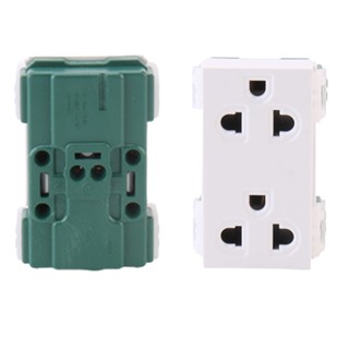 Modern Easy Install Protection Double Plug Electrical Outlet Rapid Charging Charger Extension Wall Socket