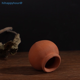 Hihappyhour แจกันดินเผาจิ๋ว 1:12 สําหรับตกแต่งบ้านตุ๊กตา DIY