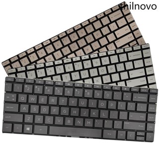 คีย์บอร์ดโน้ตบุ๊ก US สําหรับ HP13-AG AN AG AH AQ TPN-W133 W136 W144 Q214