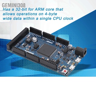 Gemini308 บอร์ดพัฒนาโมดูล 32 บิตสำหรับไมโครคอนโทรลเลอร์ ARM AT91SAM3X8E พร้อมสาย USB สำหรับ R3