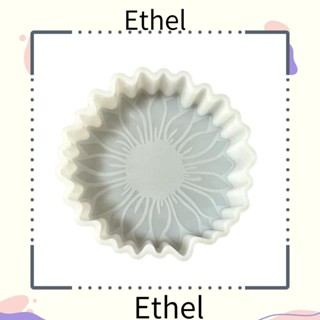 Ethel1 แม่พิมพ์ซิลิโคน รูปดอกทานตะวัน 4 นิ้ว แฮนด์เมด สําหรับทําเครื่องประดับรถยนต์