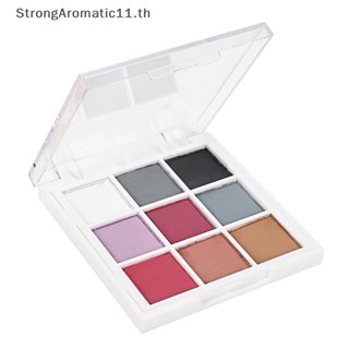 Strongaromatic ชุดผงสีชิมเมอร์ ไล่โทนสี 9 สี สําหรับตกแต่งเล็บ