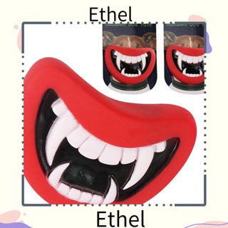 Ethel1 ของเล่นเคี้ยว รูปฮาโลวีน ทนทาน สําหรับสัตว์เลี้ยง สุนัข 2 ชิ้น