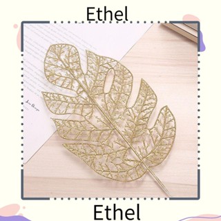 Ethel1 ดอกไม้ประดิษฐ์ กลิตเตอร์ 10 ชิ้น สําหรับตกแต่งงานแต่งงาน ปาร์ตี้ DIY